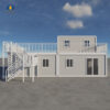 CGCH Polar Snow Fast Container House -45℃ Normal Use Military Isolation 72 Hours Fast Construction 1.5 Tons/M² Snow Load