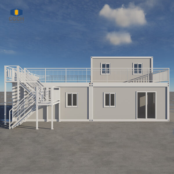 CGCH Polar Snow Fast Container House -45℃ Normal Use Military Isolation 72 Hours Fast Construction 1.5 Tons/M² Snow Load