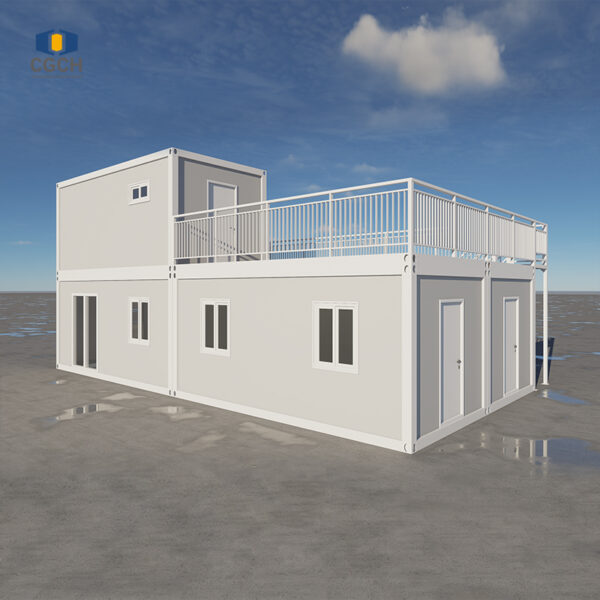 CGCH Polar Snow Fast Container House -45℃ Normal Use Military Isolation 72 Hours Fast Construction 1.5 Tons/M² Snow Load