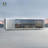 CGCH 40ft Prefab Home Capsule Mobile Hotel Prefab Home with Kitchen and Bathroom Capsule Home