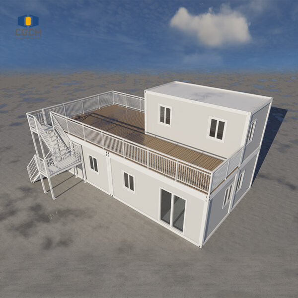 CGCH Polar Snow Fast Container House -45℃ Normal Use Military Isolation 72 Hours Fast Construction 1.5 Tons/M² Snow Load
