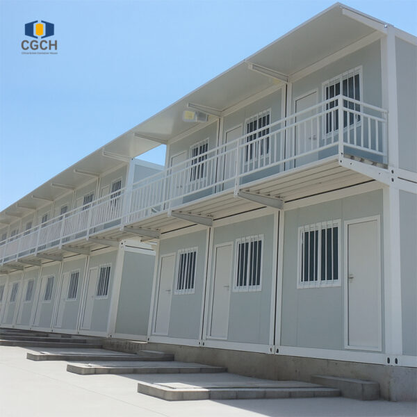 Flat-top modular folding container house | Weather-resistant steel, A-grade seismic resistance, foldable design for convenient transportation, three-story stackable and freely combinable.