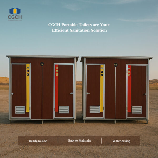 HDPE portable toilet with shower CGCH