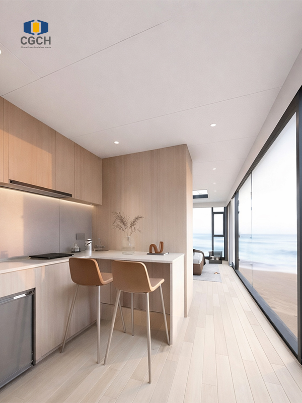 A5-CGCH space capsule house-interior details1