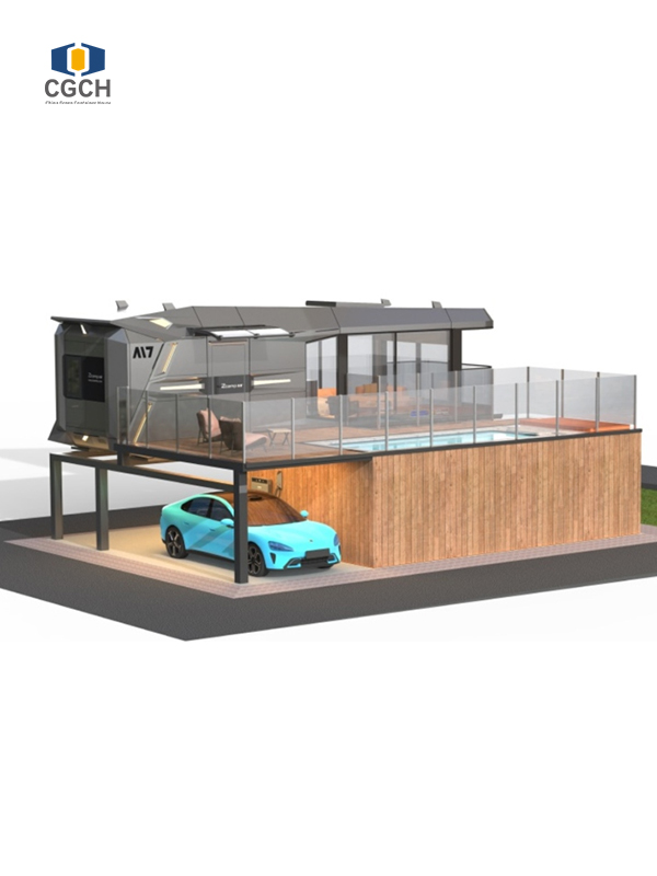 AI7-CGCH sapce capsule house-exterior view