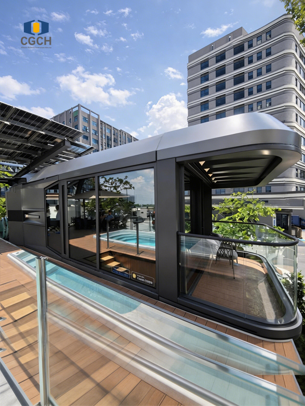 AI7-CGCH space capsule house- details1