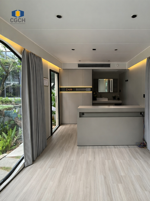 K5-CGCH space capsule house-interior details2