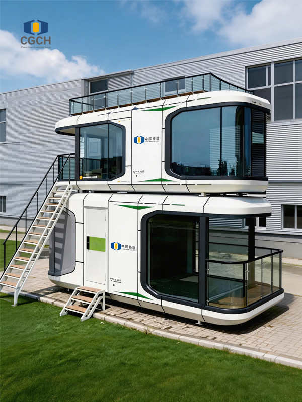 K5+K7-CGCH space capsule house-application photo