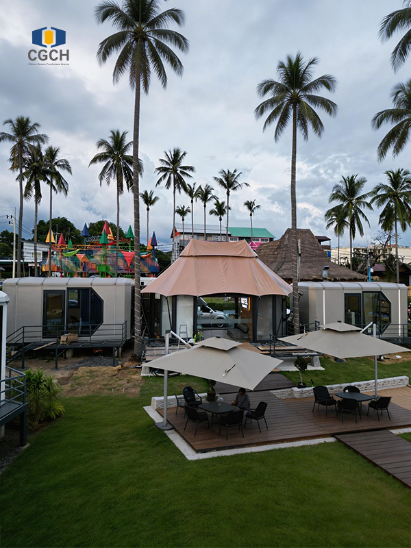 SA30-CGCH space capsule house-application photo