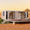 SA50-CGCH space capsule house-application photo