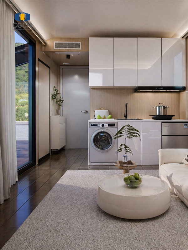 SA50-CGCH space capsule house-interior details1