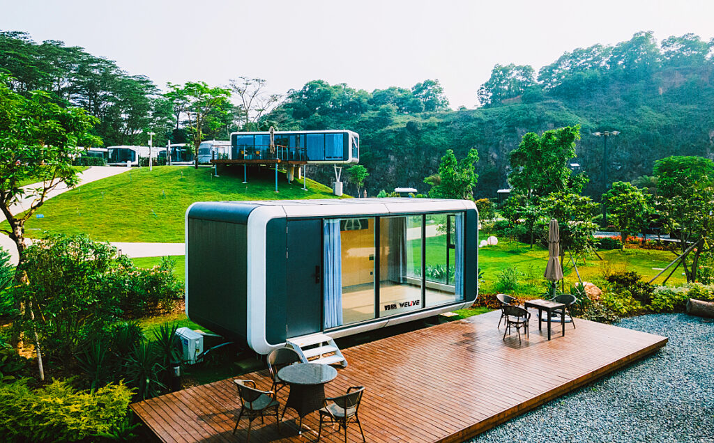 modular homes-capsule house
