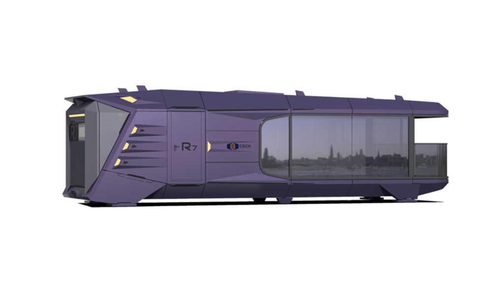 modular homes-capsule house